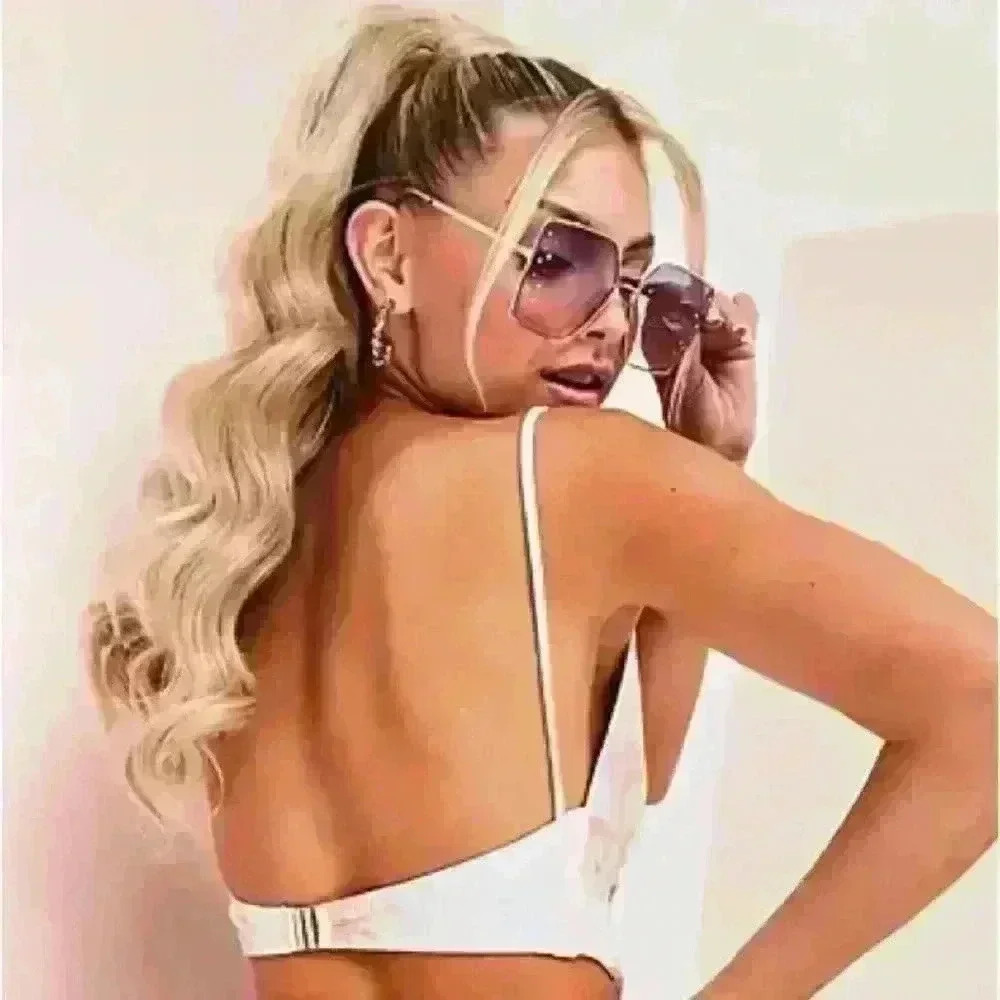 ASOS Luxe Pastel Bikini Top - Picture 10 of 10
